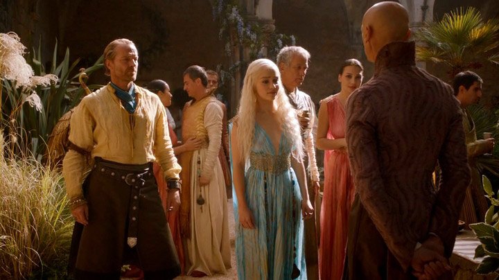 Daenerys and ser Jorah meet Pyat Pree