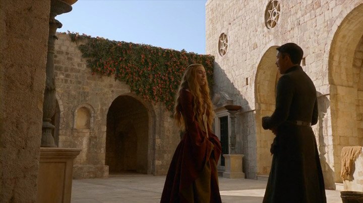 Cersei Lannister and Lord Baelish talks