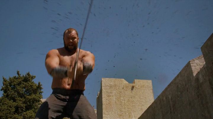 Gregor Clegane kills prisoners