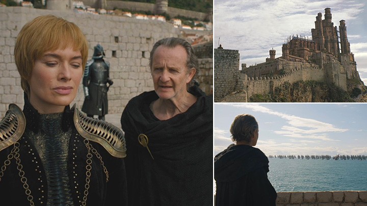 Qyburn informs Queen Cersei about undead army