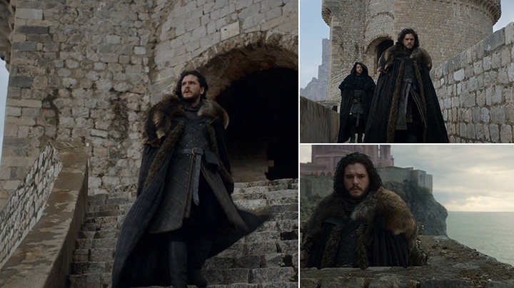 Jon Snow was released from prison and leaves King's Landing